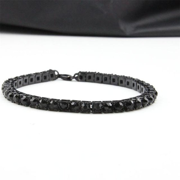 14k Gold Plated Rhinestone Bracelet