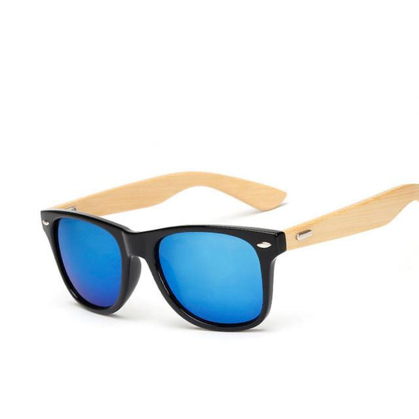 Bamboo Wayfarer Sunglasses