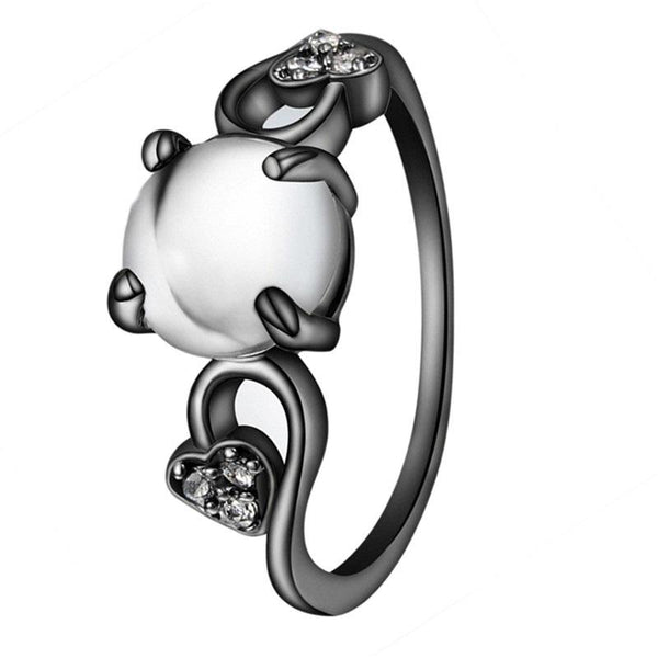 Black Opal Ring
