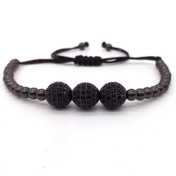 Gem Paved Sphere Bracelet