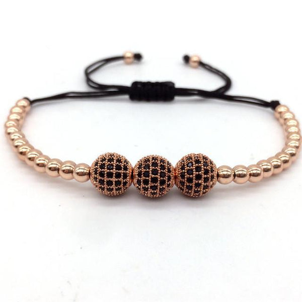 Gem Paved Sphere Bracelet