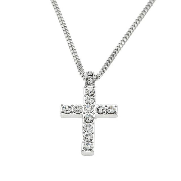 Iced Cross Necklace