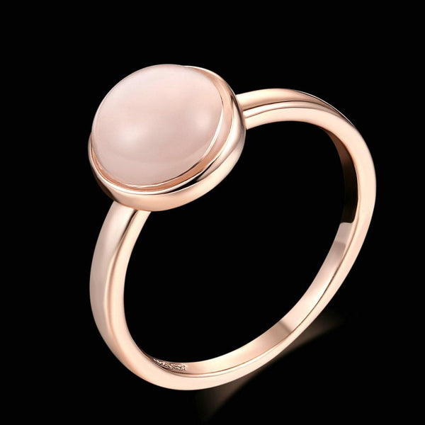 Round Opal Ring