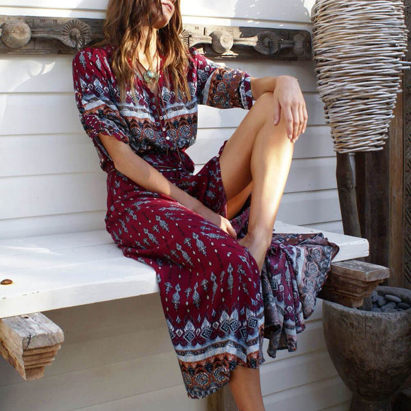 Solstice - Boho Summer Dress